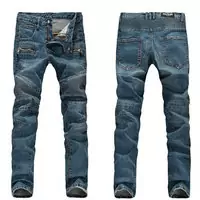 regular balmain jeans printemps summer 2016 homem rp922 blue